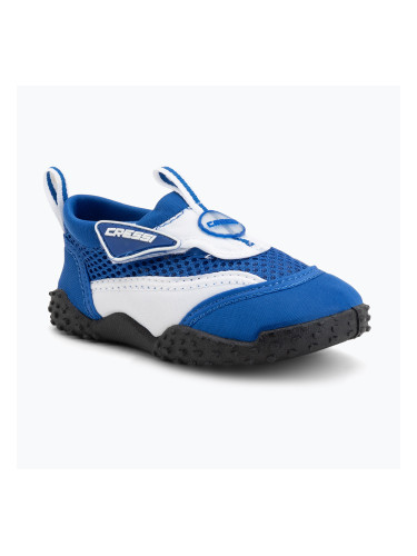 Детски обувки за вода Cressi Coral в бяло и синьо VB945024