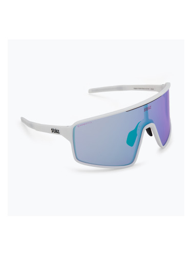 Bliz P001 Nano Optics Nordic Light матово бяло/бегония/виолетово синьо мулти слънчеви очила