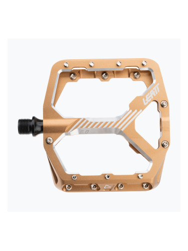Велосипедни педали Leatt AllMnt 6.0 Flat frost bronze