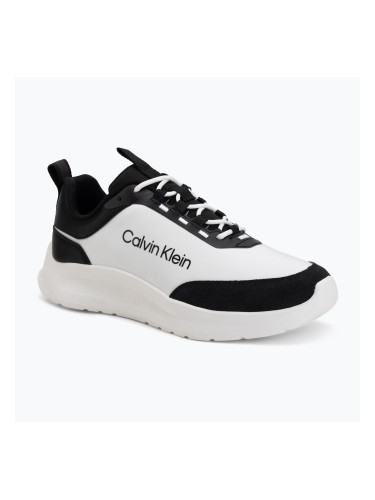 Мъжки обувки Calvin Klein HM0HM02342 Light Eva Runn Essential Laceup Nylon Suede black/bright white
