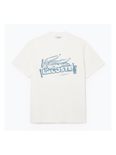 Мъжка тениска Lacoste TH0284 flour/limestone