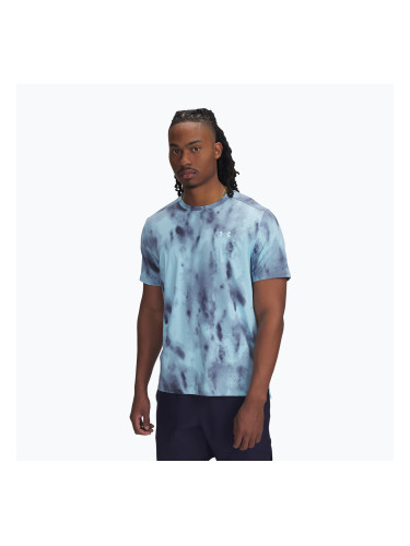 Мъжка тениска за бягане Under Armour Launch Elite Print stream/reflective