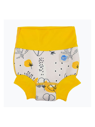 Splash About Happy Nappy Деликатни цветя Жълто HNFML пелена за плуване