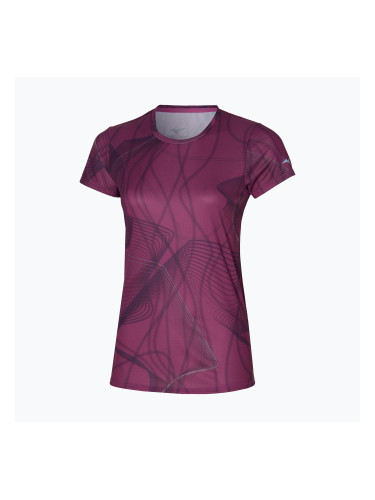 Дамска тениска за бягане Mizuno Graphic Tee magenta haze