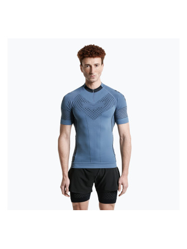 Мъжка тениска за бягане X-Bionic Twyce Race slate blue/x black