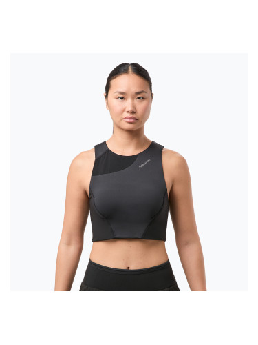 Дамски потник за бягане NNormal Trail Cropped Top black