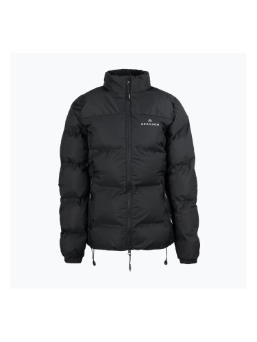 Дамско изолирано яке BERGSON Snowy Wolf Micro-Therm черно