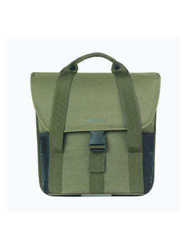 Basil Go Единична чанта за велосипед 16 л тъмнозелена