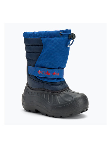 Детски ботуши за сняг Columbia Powderbug Snowlite mountain blue/ spicy