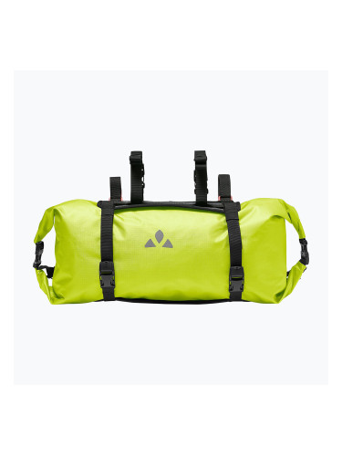 VAUDE Trailfront II 13 л яркозелена/черна чанта за велосипед с кормило