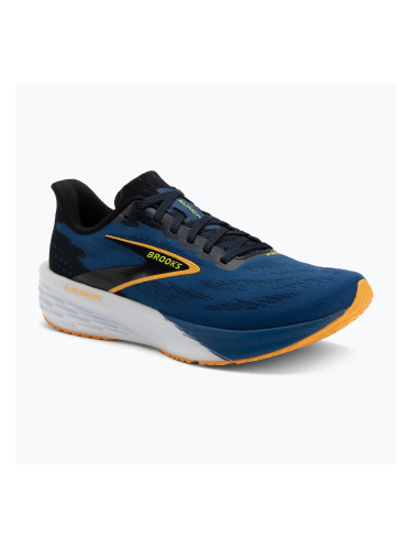 Мъжки обувки за бягане Brooks Launch 11 black/navy peony/orange