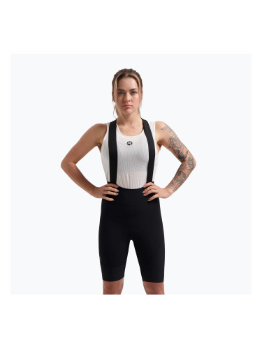 Дамски къси панталони за колоездене Rogelli Signature Bib Short W black