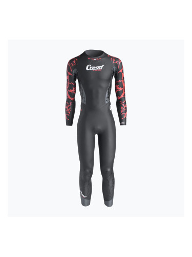 Мъжки хидрокостюм Cressi Kuwae 2/3/4 mm black/red