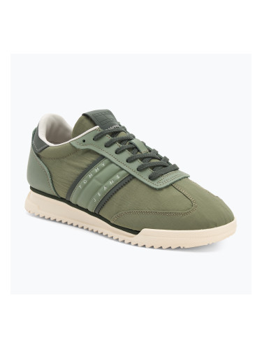 Мъжки обувки Tommy Jeans Runner Cleated Mix Material aruba green