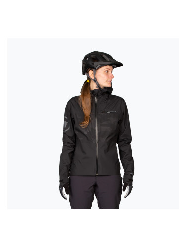 Дамско яке за колоездене Endura Singletrack II Waterproof black