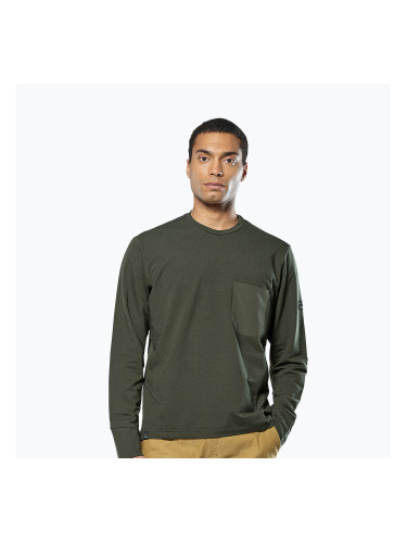 Мъжки суитшърт за трекинг Salewa Fanes Dry Pullover dark olive