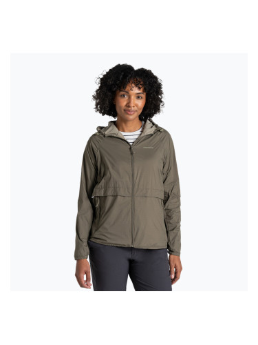 Дамско яке за вятър Craghoppers NosiLife Rosa Reversible wild olive / vert