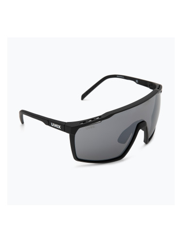Слънчеви очила UVEX Mtn Perform черен мат/огледално сребро
