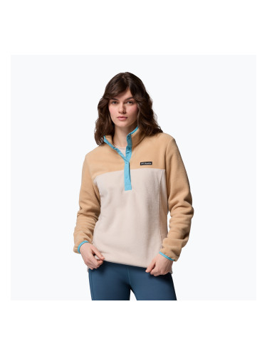 Дамски суитшърт Columbia Benton Springs 1/2 Snap dark stone/canoe/vintage blue