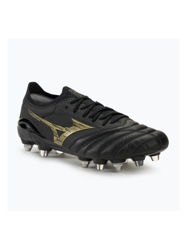 Мъжки футболни обувки Mizuno Morelia Neo IV Beta SG black/gold/black