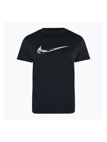 Дамска тениска за бягане Nike One Dri-Fit black/white