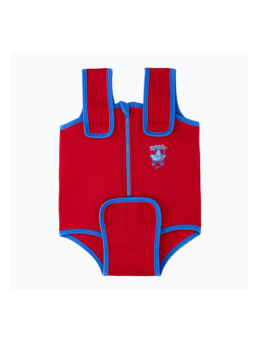 Speedo Неопренов костюм за плуване на бебета 2 мм червен/син