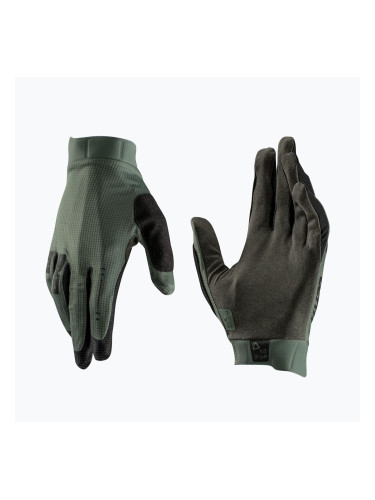 Mъжки велосипедни ръкавици Leatt MTB 1.0 GripR mist green