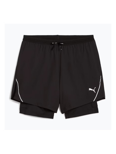 Мъжки къси панталони за бягане Puma Run Ultrawave 2IN1 5“ puma black