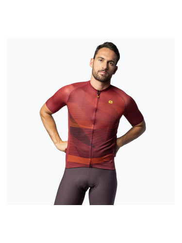 Мъжко колоездачно трико Alé Connect bordeaux