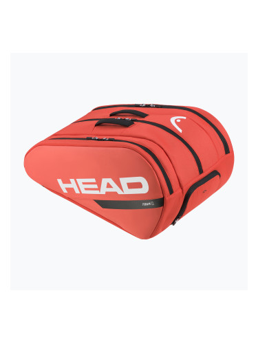 Чанта за падел HEAD Tour Padel Bag L 40 l fluo orange