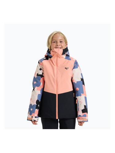 Дамско яке за сноуборд ROXY Silverwinter Girl pink salt prima