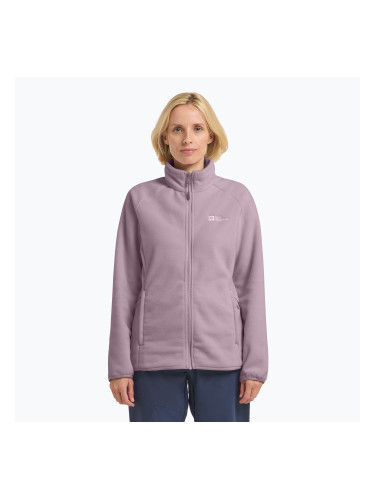 Дамски поларен суитшърт Jack Wolfskin Moonrise Full Zip wild blossom 