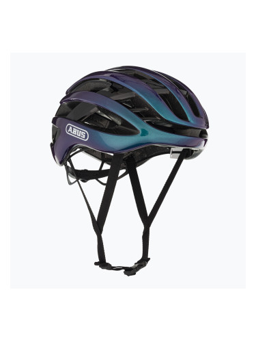 Велосипедна каска ABUS AirBreaker flip flop лилава