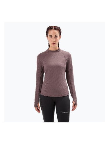 Дамска блуза с дълъг ръкав за бягане NNormal Trail purple