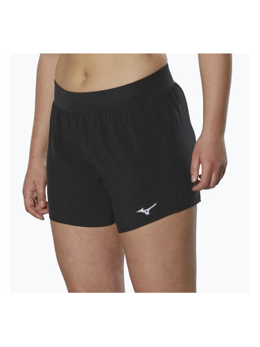 Дамски къси панталони за бягане Mizuno Alpha 4.5 black
