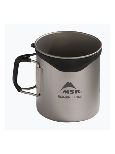 Туристическа чаша MSR Titan Cup 450 ml titanium