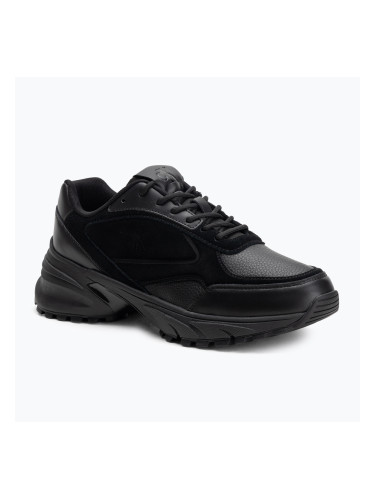 Мъжки обувки Calvin Klein YM0YM01289 Hike Runner HF Leather Mix triple black