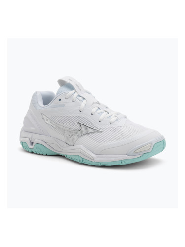 Дамски обувки за хандбал Mizuno Wave Stealth 6 white/blue tint