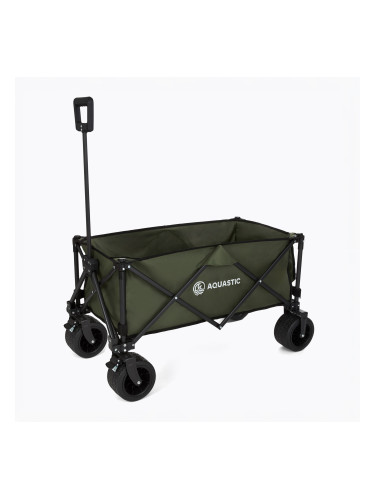 Сгъваема транспортна количка AQUASTIC Caro green