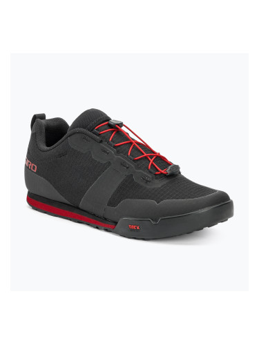 Мъжки обувки за колоездене Giro Tracker Fastlace black/bright red platform