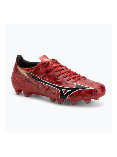 Мъжки футболни обувки Mizuno α II Pro Md morelia 40th red/black/gold