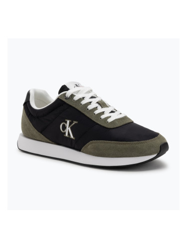Мъжки обувки Calvin Klein YM0YM01361 Retro Runner Essential MIX MAT black/capers/bright white