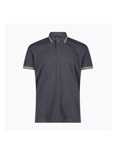 Мъжка тениска CMP Polo 34D5987 black/blue