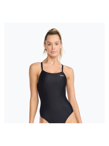 Дамски бански от една част 2XU Propel черен/бял