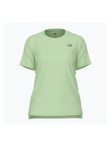 Дамска тениска за бягане New Balance Essentials SS melonwat