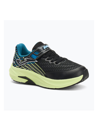 Детски обувки за бягане Joma Super Cross черни/лимонови