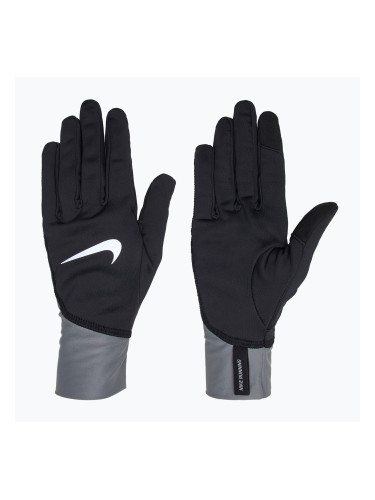 Мъжки ръкавици за бягане Nike Pacer Midweight RG black/smoke grey/silver