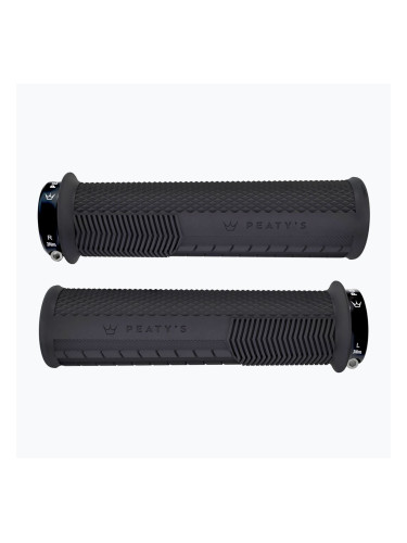 Monarch Knurl Thick ръкохватки за кормило Peaty's черни