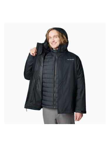 Мъжко яке 3 в 1 Columbia Point Park Interchange black