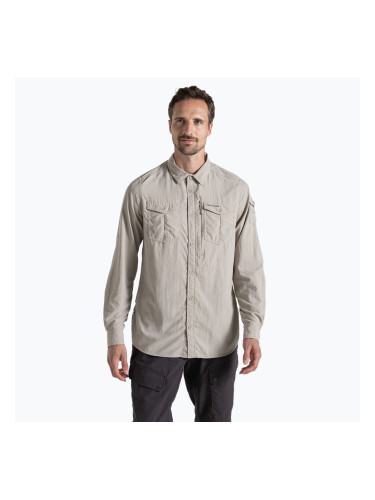 Мъжка риза за трекинг Craghoppers NosiLife Adventure Long Sleeved Shirt III perchment
